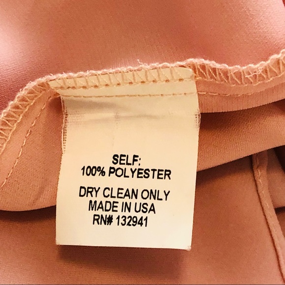 Amanda Uprichard Cold Shoulder Long Sleeve Tie Front Blouse Pastel Pink S - Picture 10 of 16